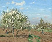 Camille Pissarro Orchard in  Bloom,Louveciennes (nn02) oil painting reproduction